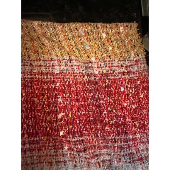 On Blue Multicolor Bouclé Poncho Wrap – NWT – One Size - Picture 3 of 5